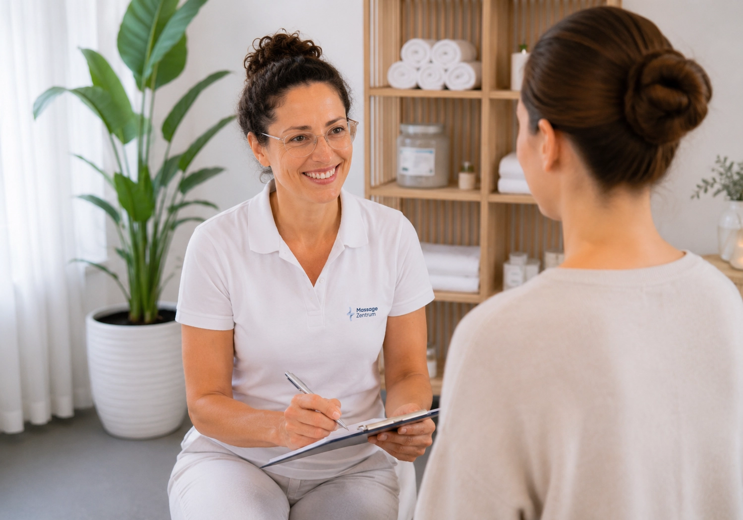 Individuell geführte Behandlung im Massage Zentrum Winterthur